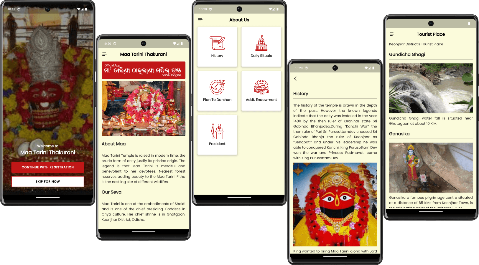 Soumya Prakash Sahu | Projects - 3 | Maa Tarini App
