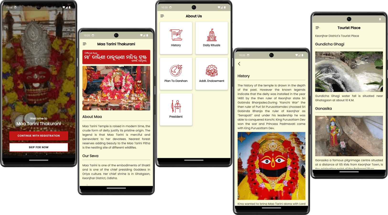 Soumya Prakash Sahu | Projects - 2 | Maa Tarini App