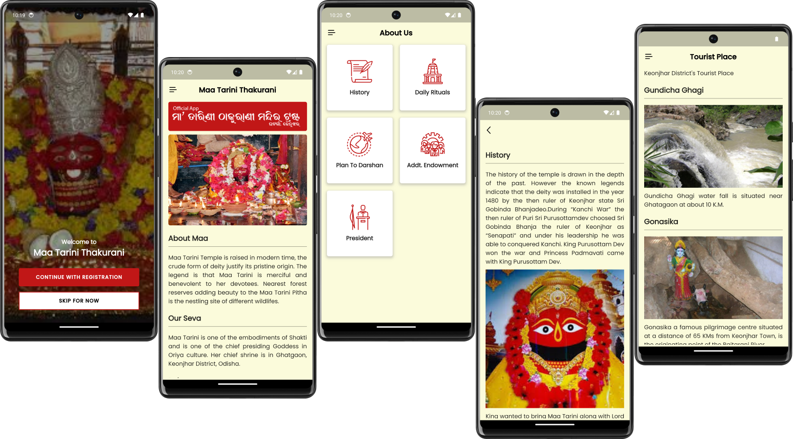 Soumya Prakash Sahu | Projects - 2 | Maa Tarini App